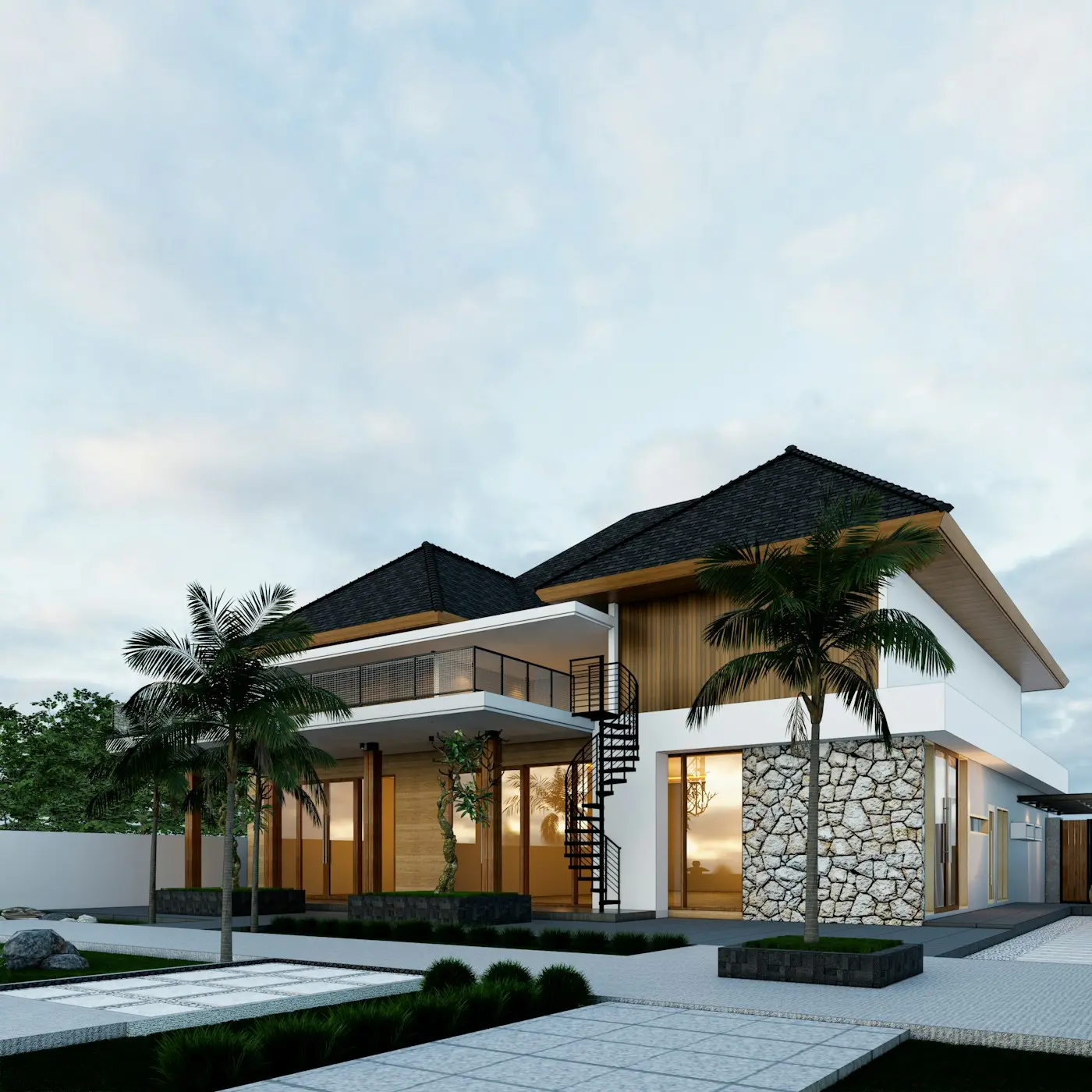 Biệt Thự Vườn Mái Dốc Ecopark