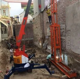 Giá ép cọc bê tông móng nhà